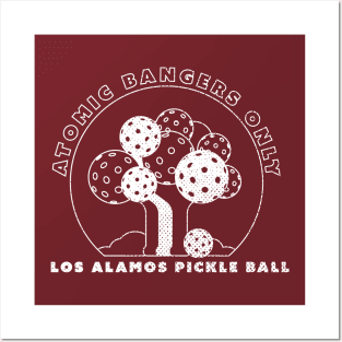 Atomic Bangers Pickleball Los Alamos Posters and Art